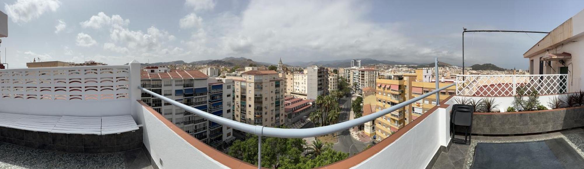 Appartement Atico Plaza Bailen Malaga Centro Extérieur photo