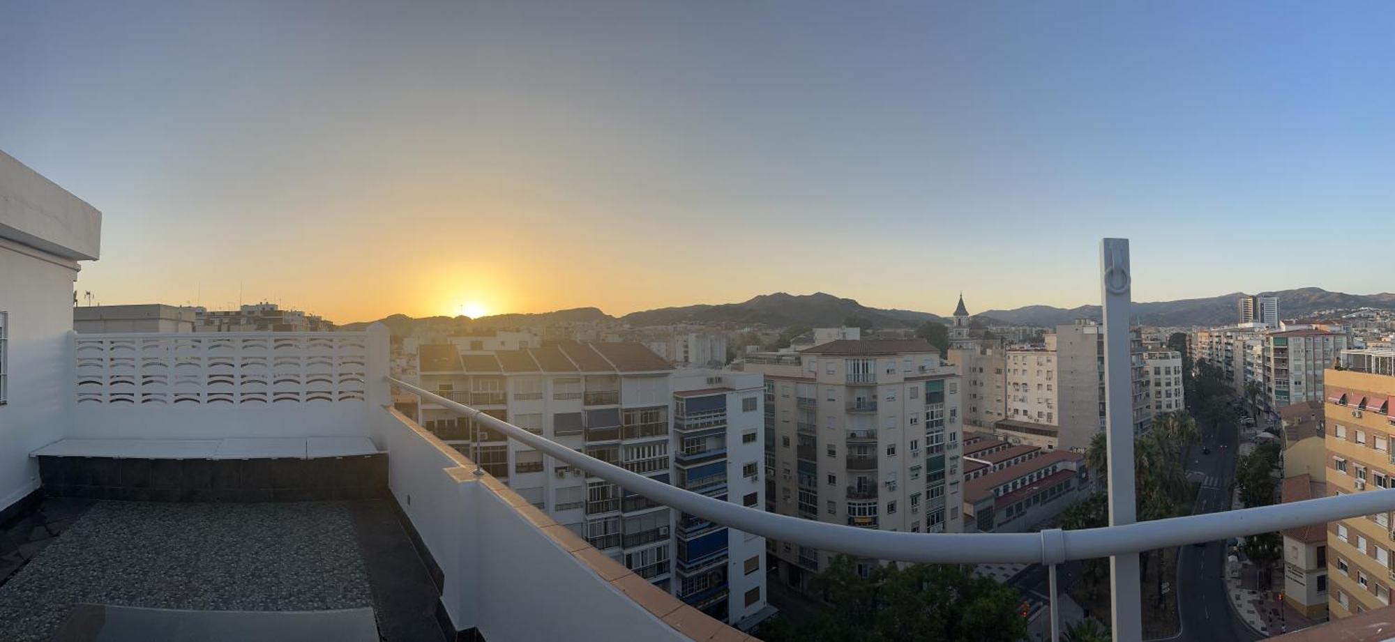 Appartement Atico Plaza Bailen Malaga Centro Extérieur photo