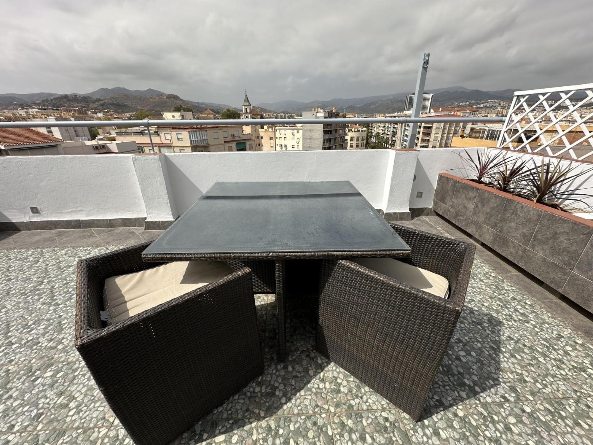 Appartement Atico Plaza Bailen Malaga Centro Extérieur photo