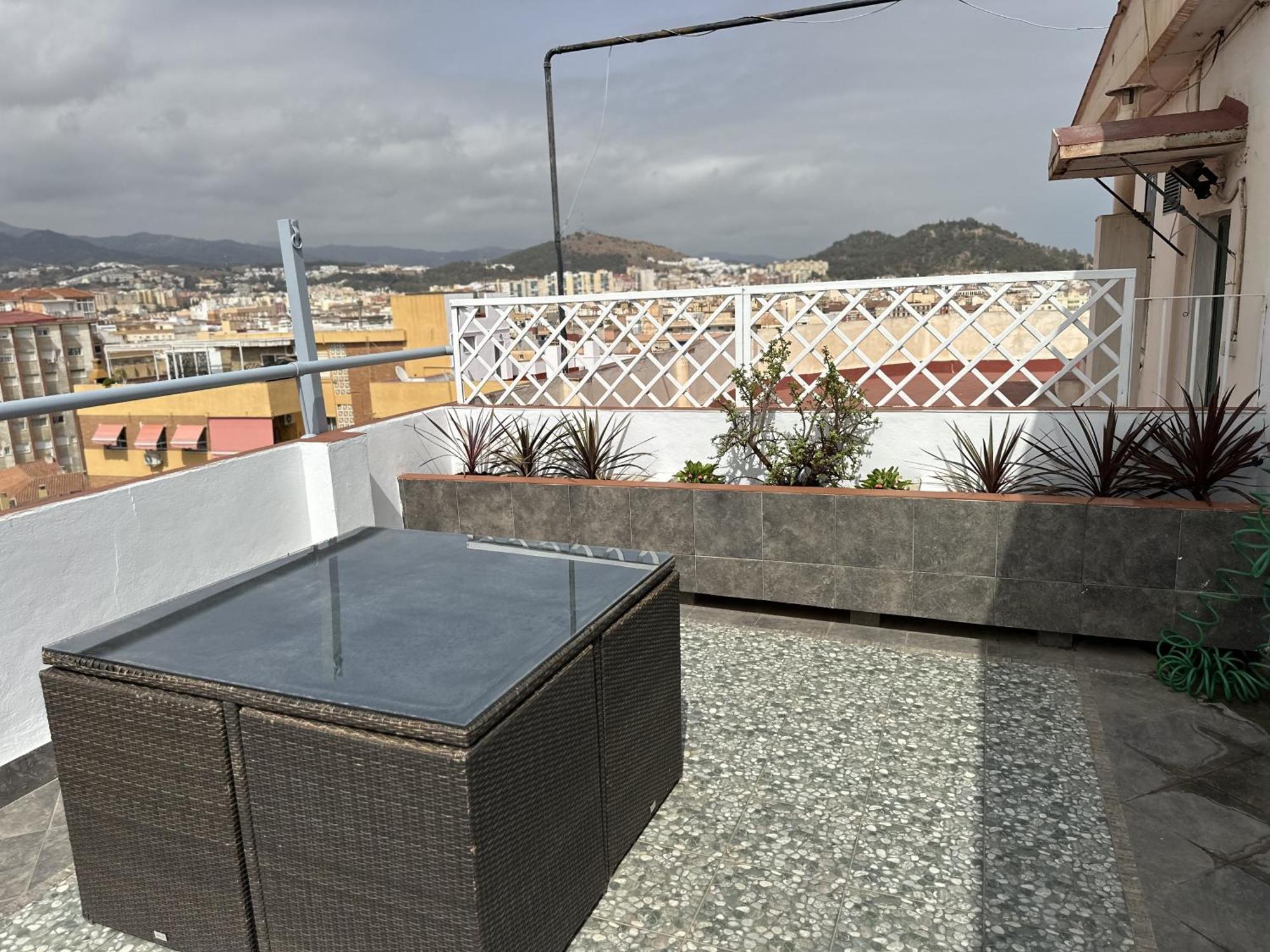Appartement Atico Plaza Bailen Malaga Centro Extérieur photo