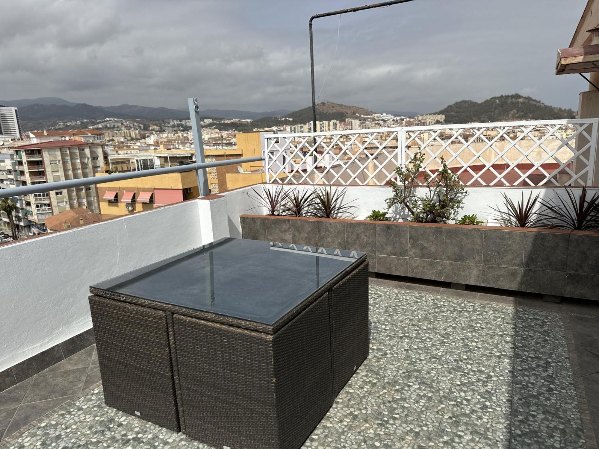 Appartement Atico Plaza Bailen Malaga Centro Extérieur photo